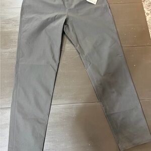 Lululemon ABC Bonded Twill Slim-Fit Pant - Black